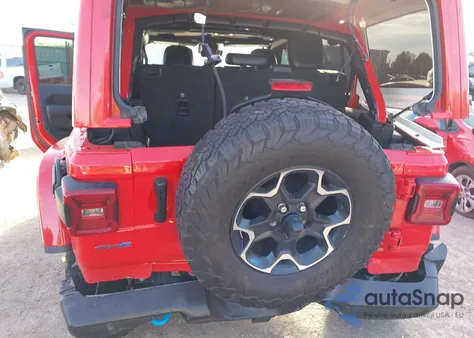 2022 Jeep Wrangler 4Xe Unlimited Rubicon 4X4 из США, поврежденный, VIN 1C4JJXR67NW188702